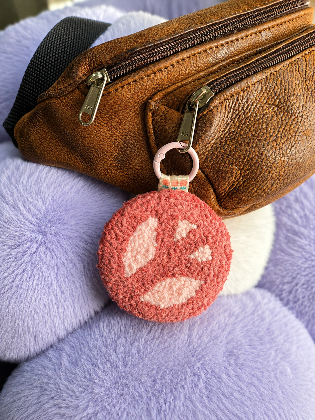 Pink Peace Sign 2-in-1 Accessory