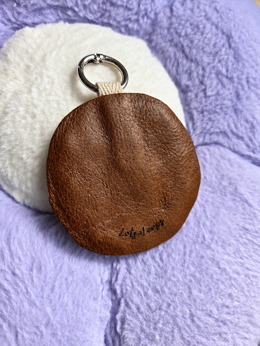 Genuine leather backing of Stickman Love 2-in-1 accessory